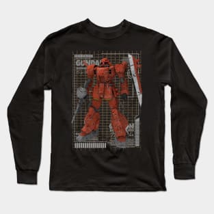 MS-06S Char's Zaku II Long Sleeve T-Shirt